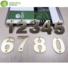 Door Hotel Customized Stainless Steel Door Sign Hotel Doorplate House Number