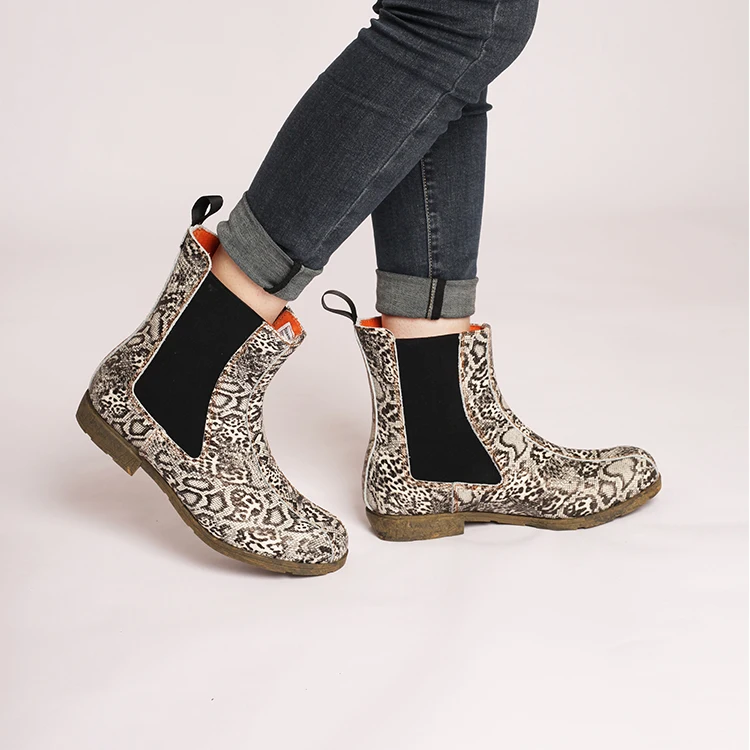 Comfortable Low Heel Plus Size Boots 