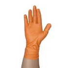 Industrial Industrial Orange Diamond Texture Good Gripping Nitrile For Industry