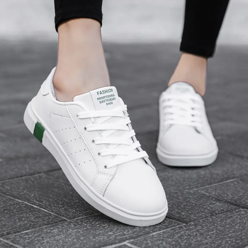 10%Discount Skateboard shoes men's spring small white shoes men's shoes student white Sneakers