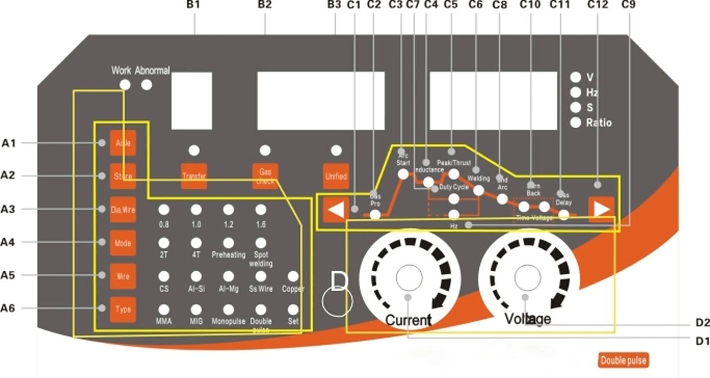 Double Pulse Digital Aluminium Welding 500A Gas Protection MIG Multi Function Water Cooled Welding Machine with Trolley manufacture