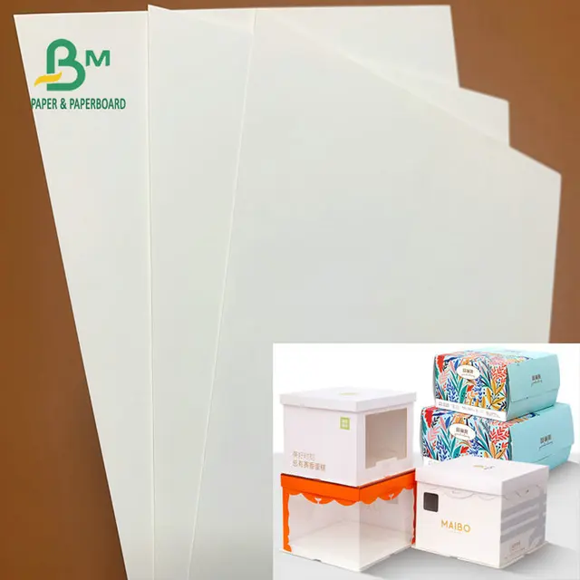 High Pulp C1S  325gsm 350gsm Ivory BoardFood Grade Paperboard