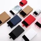 Luxury White Cardboard Paper Bracelet Necklace Jewelry Boxes Packaging With Custom Logo