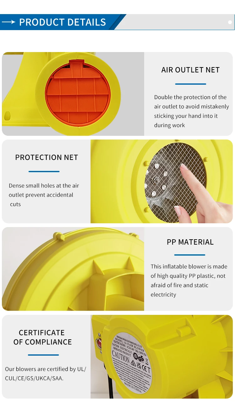 High Quality Fan, 1500W, 2HP - detail 20