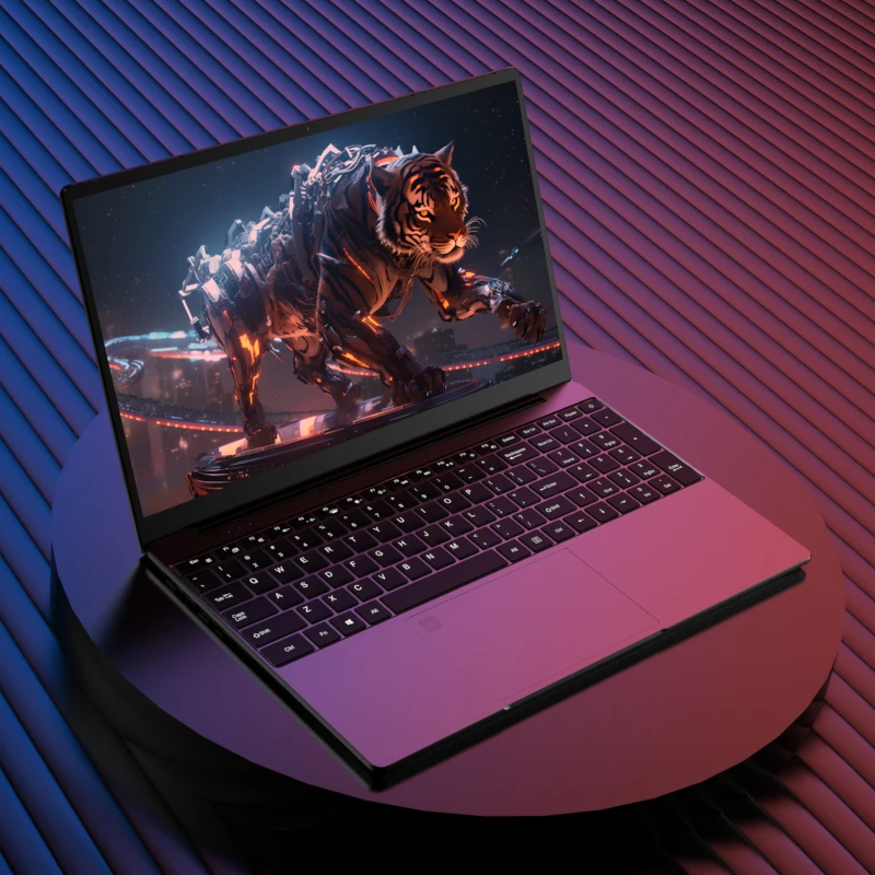 Ficep AMD R7 5700U Gaming Laptops 15.6 Inch Notebook Win 11 16G+512G business Laptops Computer