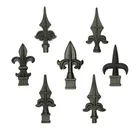 Spear Point Cast Iron Spear Point Wrought Iron Grey For Gate Fence Railing Component
