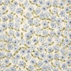 Blue Advantageous Price Lightweight Printed Base 100% Polyester 75d 28 Twisted Chiffon Blue Flower