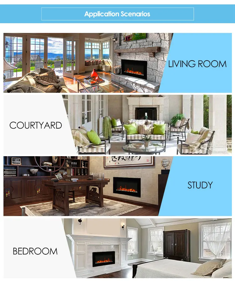 Electric Fireplace, 220V-240V, 1000W - detail 10