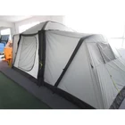 Tunnel Tent Inflatable Camping Tent 8 Man Big Wind Resistant Tunnel Inflatable Family Camping Tent With 4 Rooms