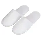 Slippers Custom Logo Five-star Hotel Household Disposable Slippers Coral Fleece Slippers
