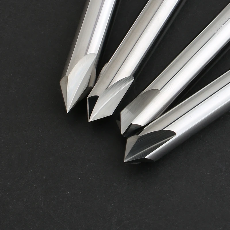 High Quality CNC Tungsten Carbide Chamfering Cutter End Mill 60 90 120 Degree with Altin/Tin Coating ODM/OEM Customizable supplier