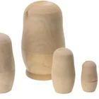 Nesting Doll Best Sell Wooden Diy Custom Plain Nesting Doll