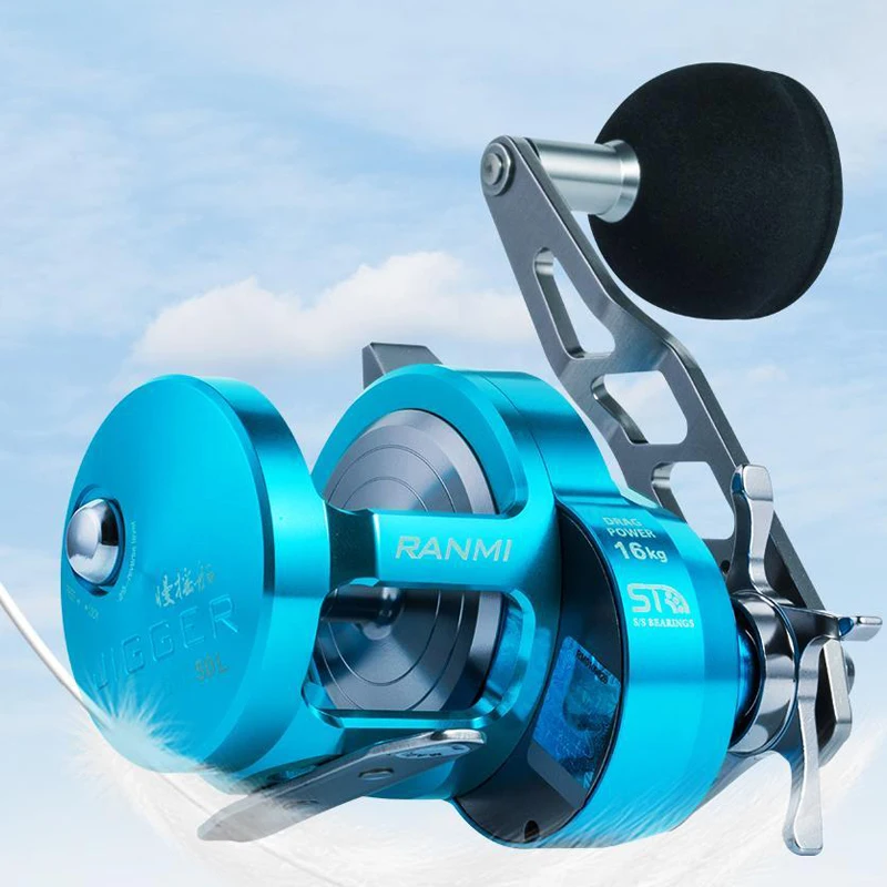 New Ryobi Metal Fishing Reel Trolling Large Capacity Drum Reel - Buy H-q Drum Fishing Reel,Low Price Ryobi Fishing Reels,New Arrive Fishing Reel Product on Alibaba.com