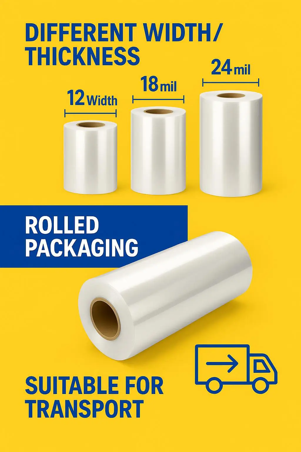 High-Barrier Vacuum Skin Film Roll for Fresh Meat, Steak, and Seafood Packaging - detail 5