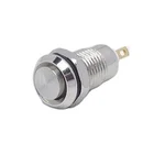 8mm 10mm 12mm 16mm 19mm 1NC Metal Push Button Switch Momentary Latching