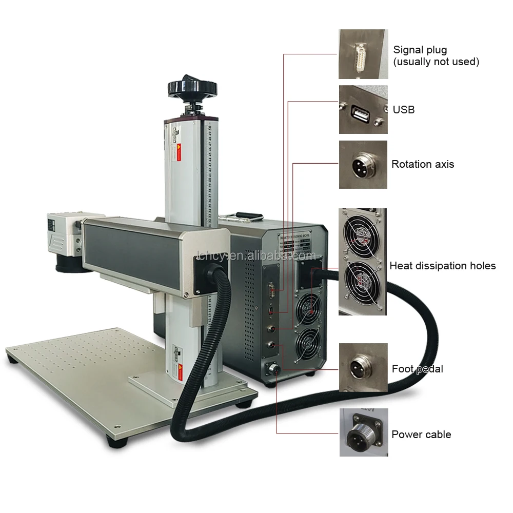 100w fiber laser marking machine split.jpg