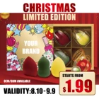Make Gift 11-1-2-4 2020 Private Label Cosmetic Christmas Make Up Makeup Gift Sets For Christmas