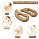 Cellulite Wooden Lymphatic Drainage Massage Tool Handheld Gua Sha Scraping Paddle Anti Cellulite Used On Whole Body