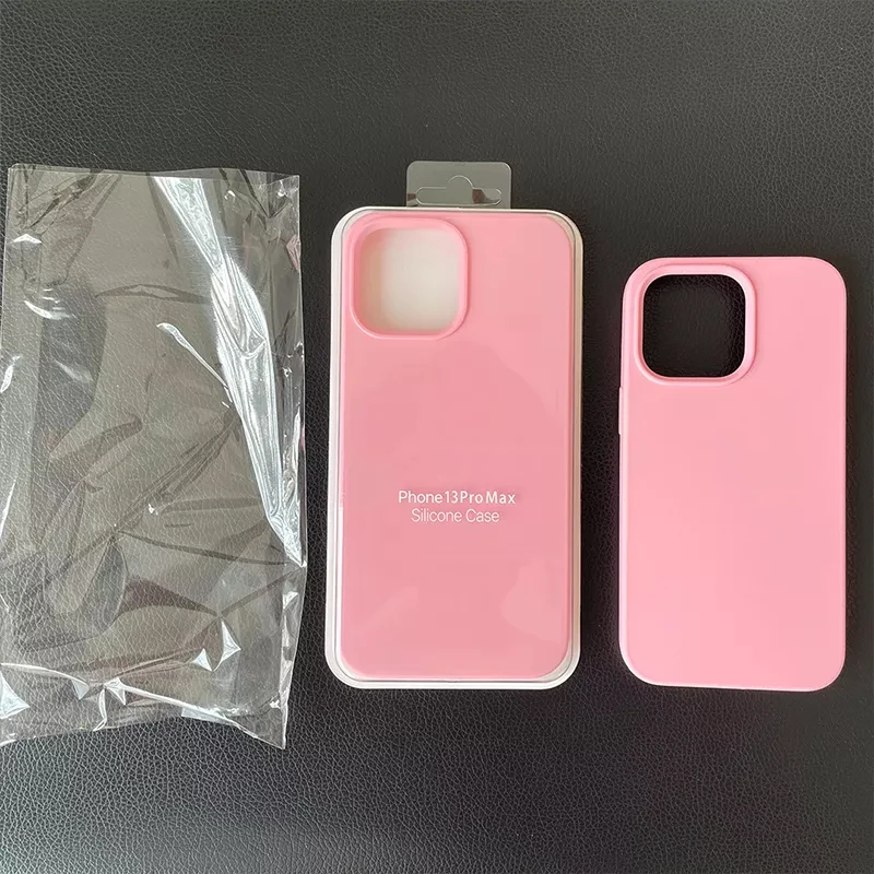 Funda De Silicona L Quida Para Iphone Pro Max Mini Funda