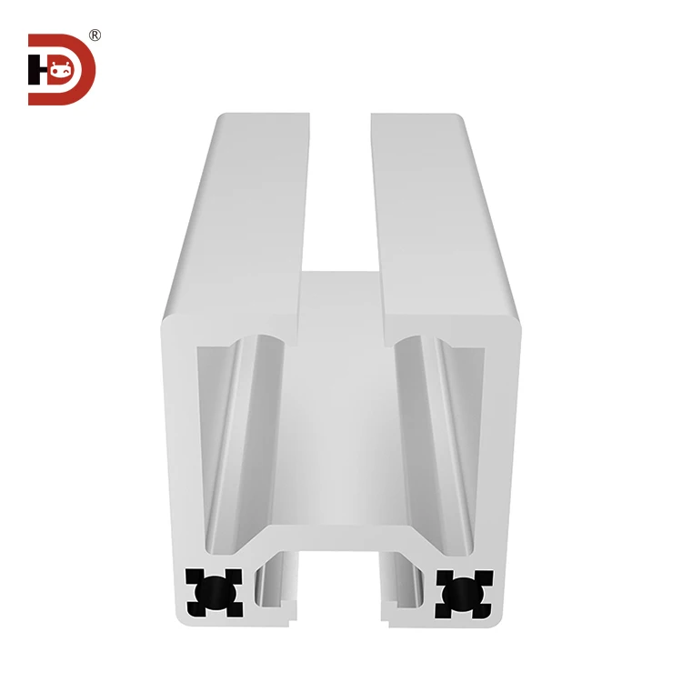 4040 Industrial Extruded Aluminum Profile Suspension Rail and Slide Rail 4042 Heavy-duty Automation Equipment Fence details