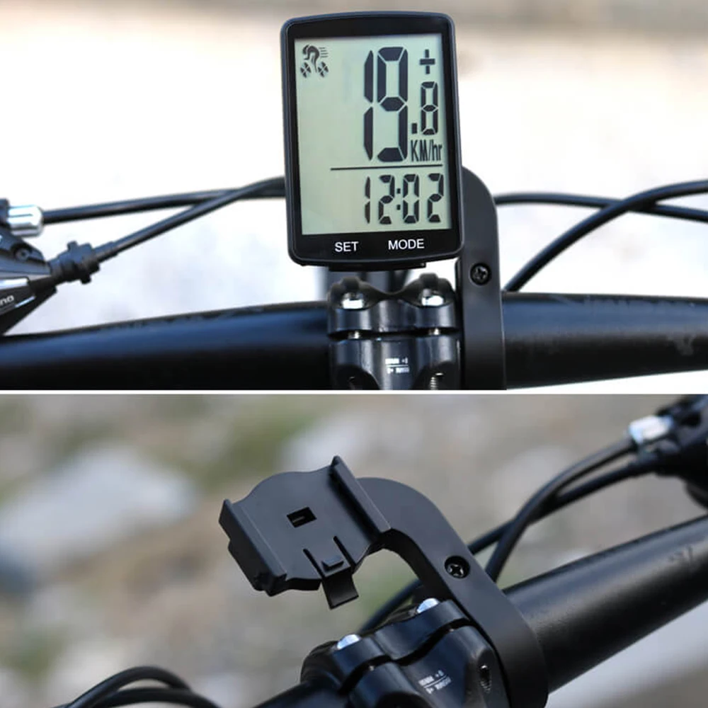 Bicycle Computer Bike Speedometer Odometer  Wireless/Wired Screen IPX7 Stopwatch 