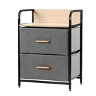 Furniture Nordic Modern Wood Bedside Table Dresser Nightstand Bedroom Furniture With Drawer