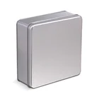Tin Boxes Gift Tin Box Wholesale Tin Containers Square Gift Boxes Silver Tin Box Packaging