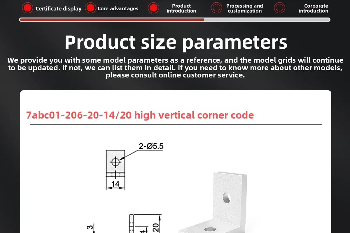 90 Degree Aluminum Profile Accessories Connection Bracket High Extrusion Angle Piece 20/30/45 Code Industrial Fixing Fasteners details