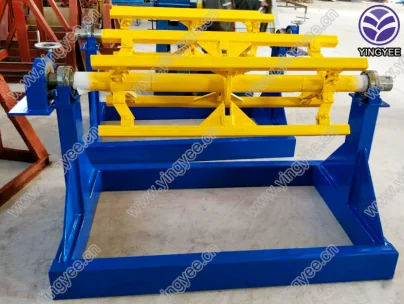 product 5 ton  steel coilr decoiler manual or hydraulic for the roll forming machine-57