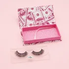 Private Wholesale Custom Eyelash Packaging Box Case Private Label Mink Eyelashes