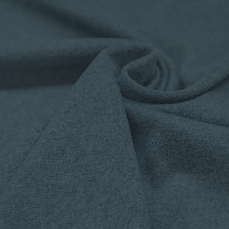 Soft Slid Knit Fabric 90 Recycled Polyester 10 Spandex Material Single Jersey Fabric for T-shirt 190 GSM manufacture