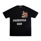 Black T Shirts T-shirt Black Wholesale Black Heavyweight Plain Black T Shirts