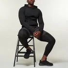 Hoodie Sports Fitness Hoodies Wholesale Custom Men's Hoodie Plain Zip Up Hoodie Fitness Lightweight Sports Jacket