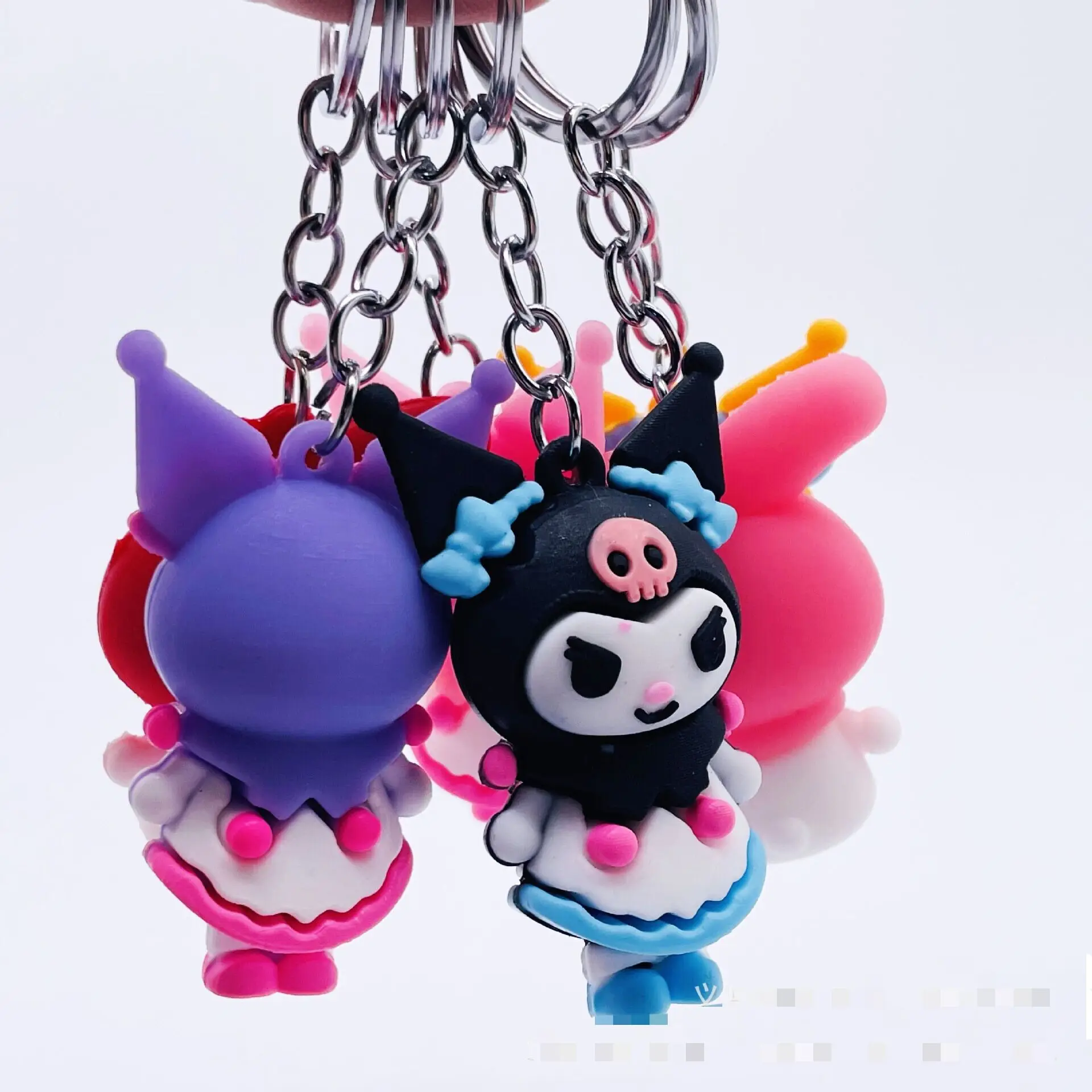 Ruunjoy Kawaii Sanrio Anime Figure Kuromi Mymelody Pompom Purin Cute