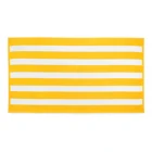 Towel Yellow High Quality Absorbent 100% Pure Velour Cotton Soft Beach Bath Towel Custom Logo Yellow
