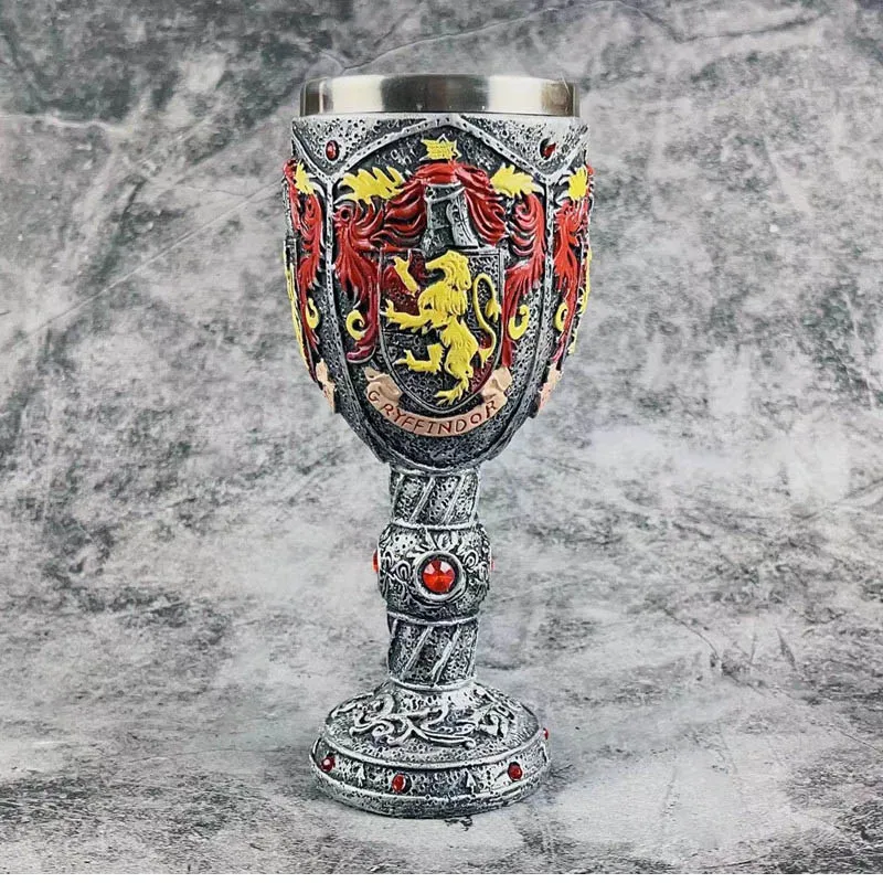 Factory Custom Cordial Glass 3d Potter Red Wine Cup Mug Stainless Steel