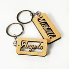 Handicrafts The Best Wooden Handicrafts Blank Wooden Key Chain Rectangle Wooden Name Keychain