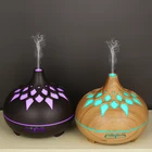Oil Difusor Essential Diffuser 500ml Ultrasonic Wooden Oil Difusor Humidifier Essential Oil Diffuser