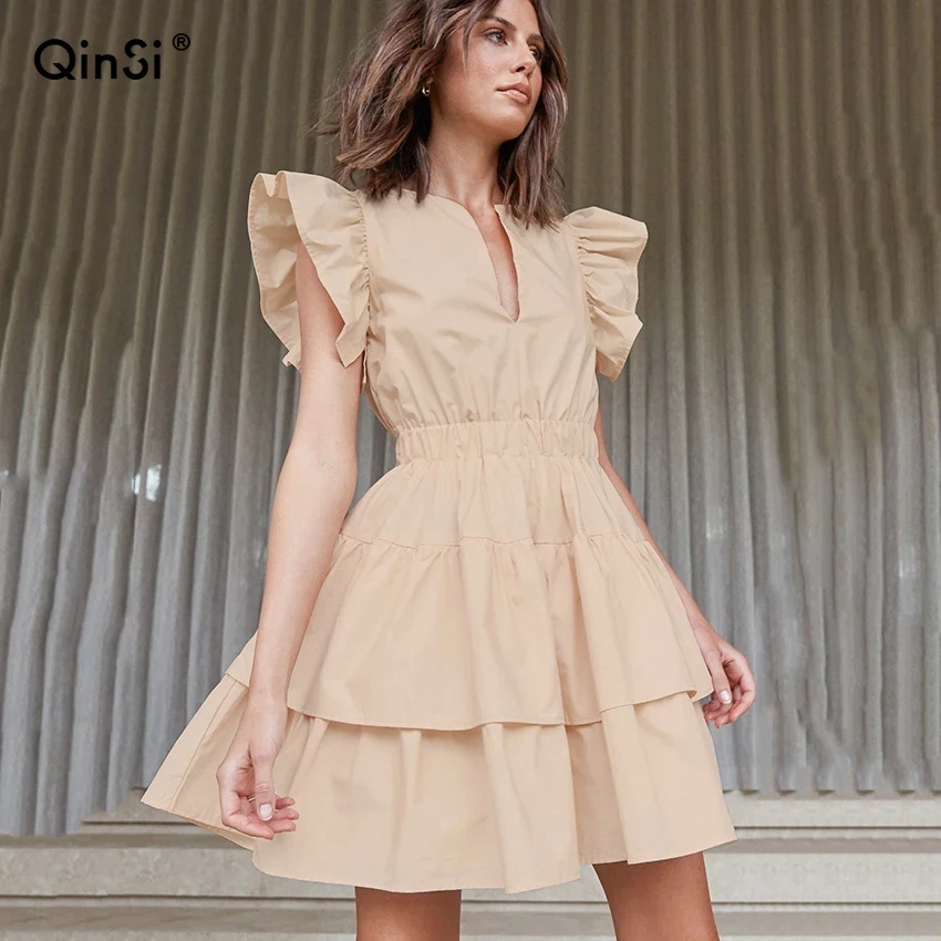 Qinsi Holiday Summer Elastic Women Fit 