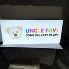 Letter Hollow Suspended Sign Led Light Box Shop Hanging Wayfinding Sign