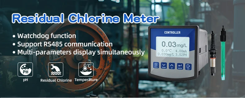 Gaimc Gwq Cl800 Modbus Online Residual Chlorine Meter For Measuring