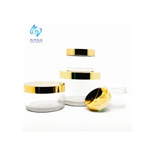 Hot selling Clear round 100g 150g 240g PETG Cosmetic Jar 30g 60g PETG container 5g 10g PETG Jar for skin care cream