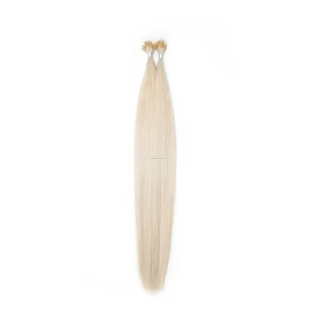 High Grade Double Drawn k tip hair Pre-bonded Keratin Flat Tip Hair Extensions Remy 100% Human Hair Extensions