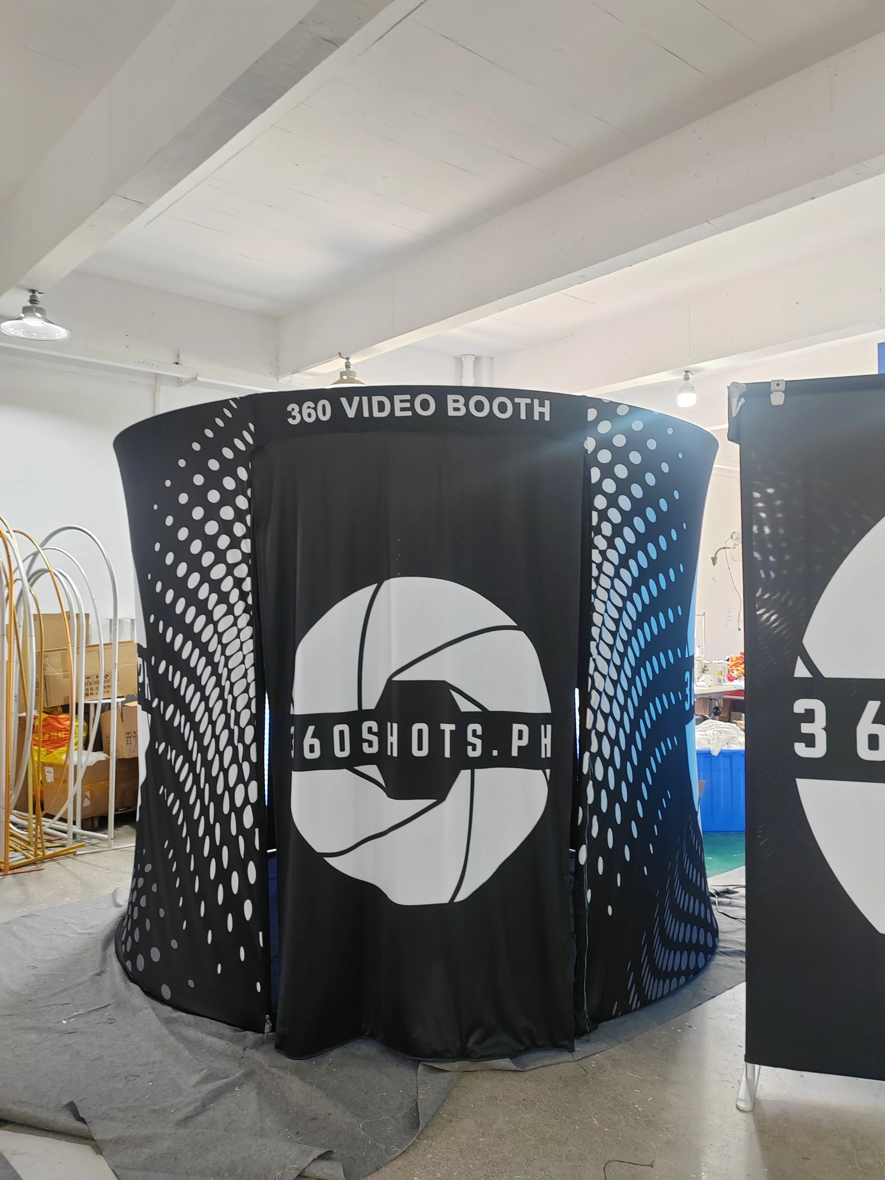 Photo Booth Enclosure Backdrop With LED Light Activity Party Exhibition Other Trade Show Equipment H98a2af83c5d44d2a8c2105532787b6420