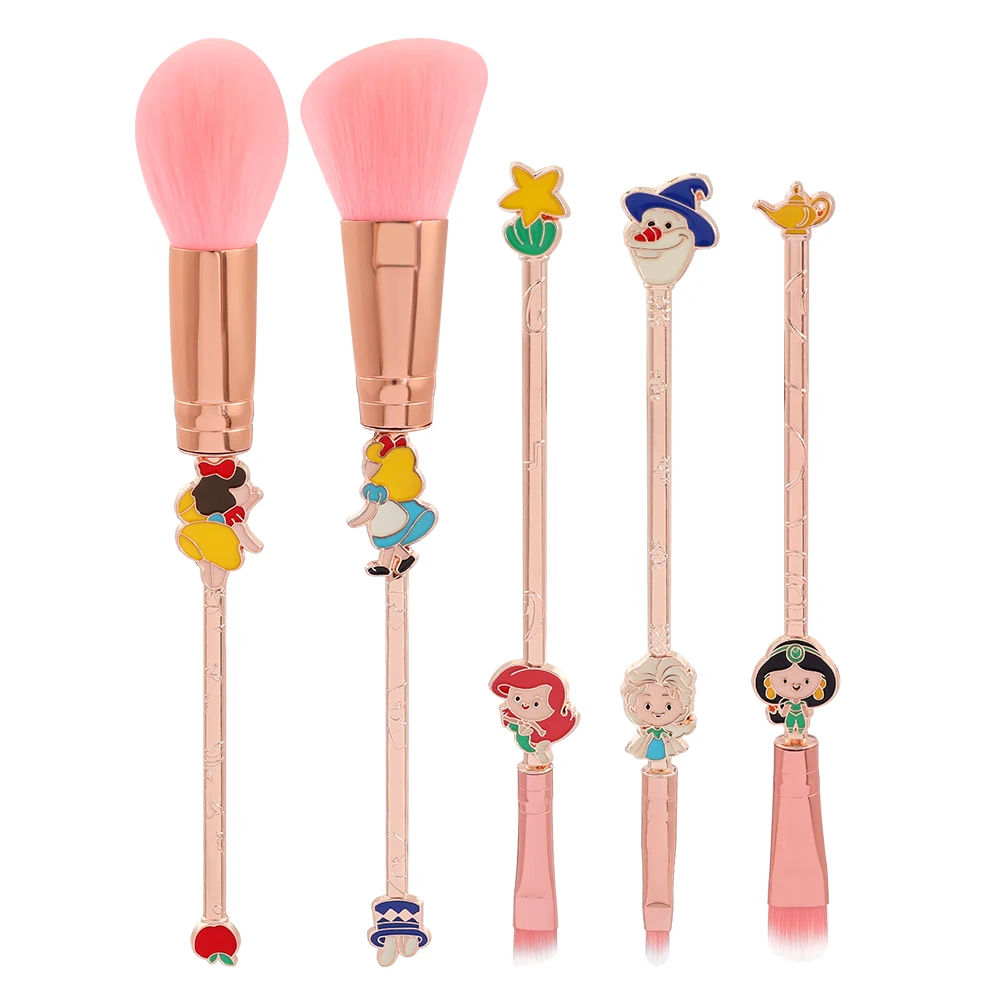 5pcs Cartoon Princess Makeup Brush Set For Girls Gift Snow White Aisha  Alice Rose Gold Makeup Brushes Cosmetic Tool - Buy Stitch Makeup  Brush,Ready To Ship In Stock Fast Dispatch Princess Tools