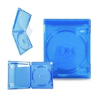 CD Case DVD Plastic Storage Case 14mm Blu-Ray Single Bluray Box For PS4 PS3 Replacement Game Box Case