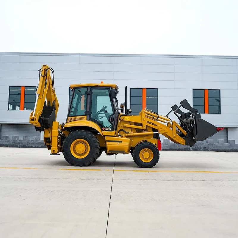 China New Backhoe Front Loader 4x4 4WD Mini Loader Backhoe Backhoe Excavator Loader for Sale