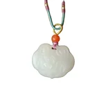 Jade Pendant Carved Quartz Wholesale Natural Quartz Crystal Hetian Jade Carved Pendant For Sale