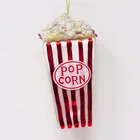Christmas Tree Ornaments Glass Christmas Tree Decorations Pop Corn Hanging Gift Ornaments