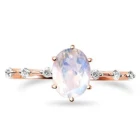 Rings Rings Handmade 925 Sterling Silver Natural Moonstone Rings Anniversary Moonstone Rings